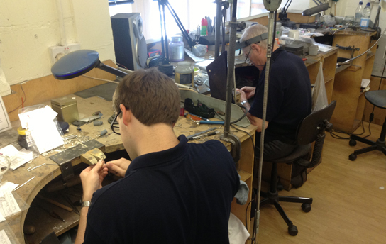 In the Jewellery Workshop